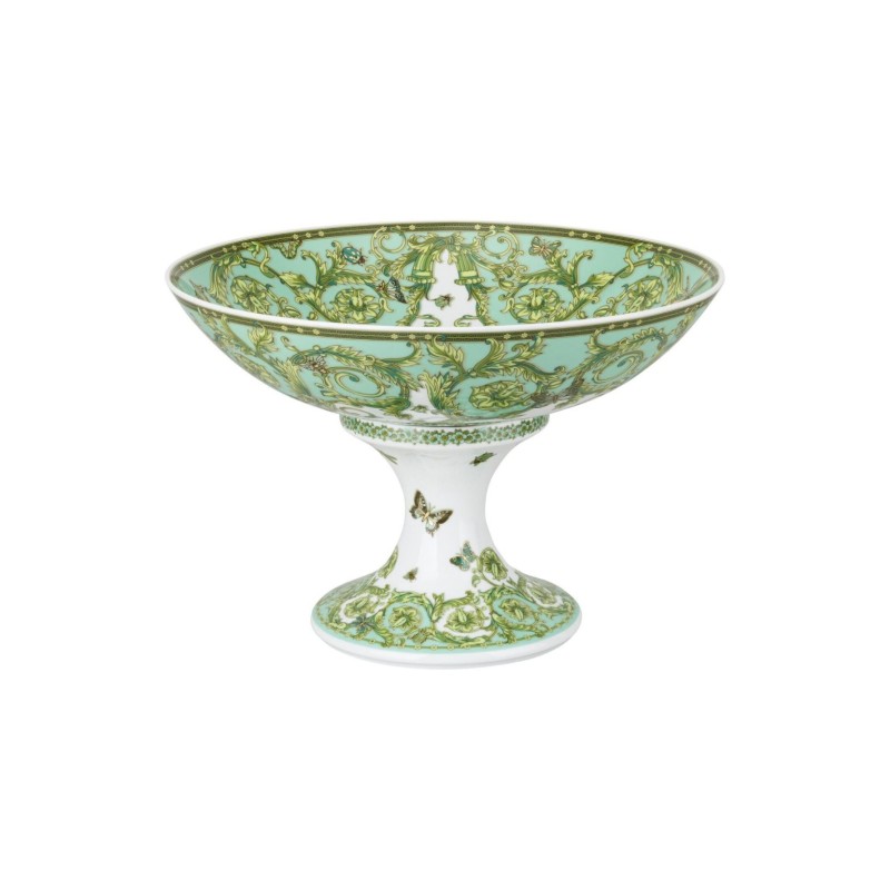 COPPA CON PIEDE CM. 35 LE JARDIN GREEN VERSACE