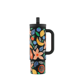 Straw Cup 800 Tropical Noir