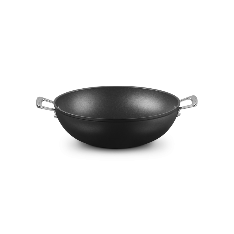 PADELLA WOK CON MANICI 28