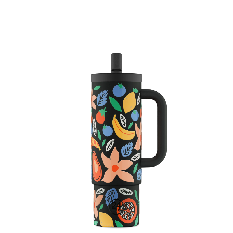 Straw Cup 800 Tropical Noir