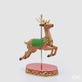 DECORO RENNA GIOSTRA H.46 L.29 L.14 C6