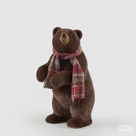 DECORO ORSO IN PIEDI H.60 L.35 L.28 C6