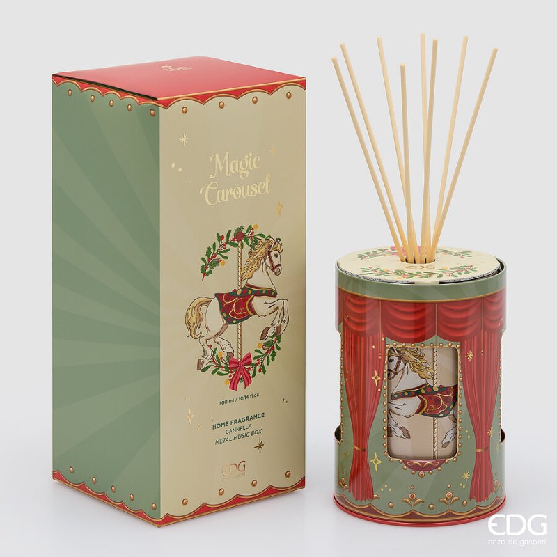 PROFUMATORE BOTTIGLIA SCRIGNO 300ML CARILLON H.12 D.10 C6