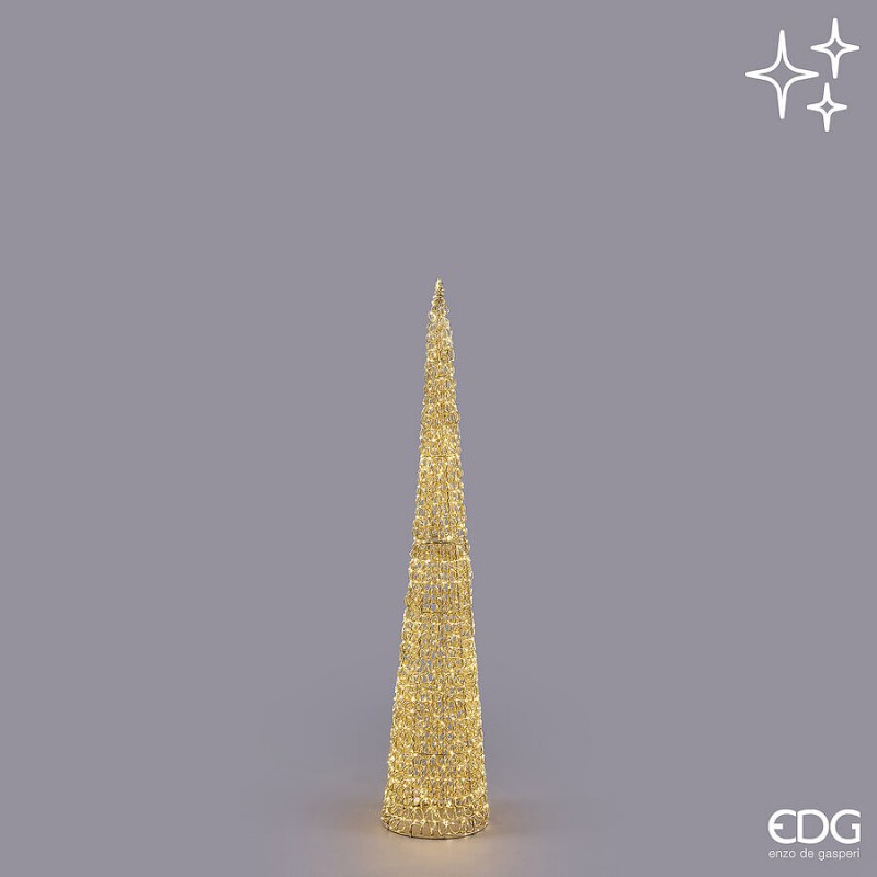 ALBERO LED CURLY CONO 1440MICROLED H.150 D.28 IP44 C6