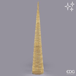 ALBERO LED CURLY CONO 3200MICROLED H.280 D.45 IP44 C6