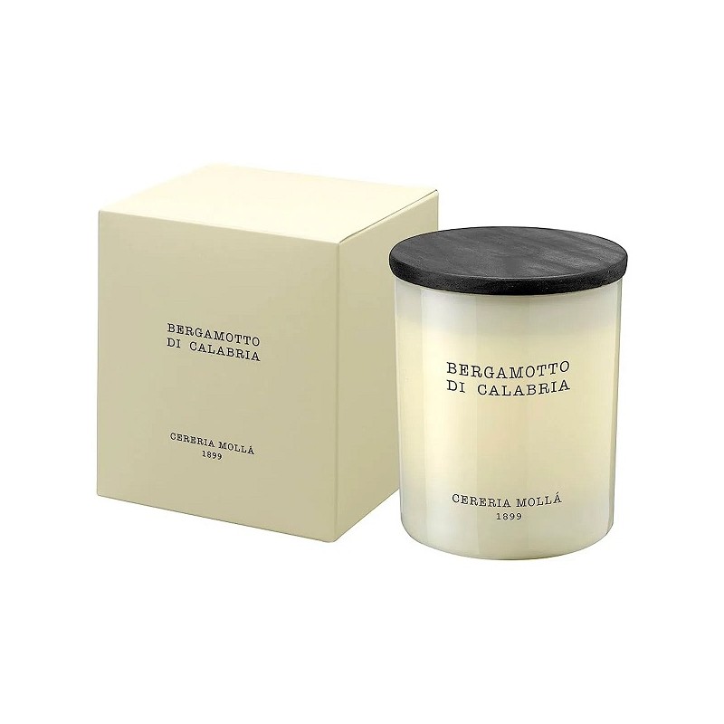 CANDELA PREMIUM 230GR. BERGAMOTTO DI CALABRIA