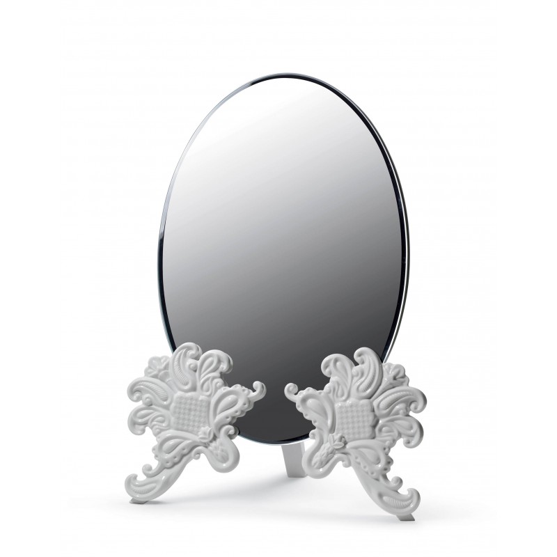 Specchio toeletta (bianco)